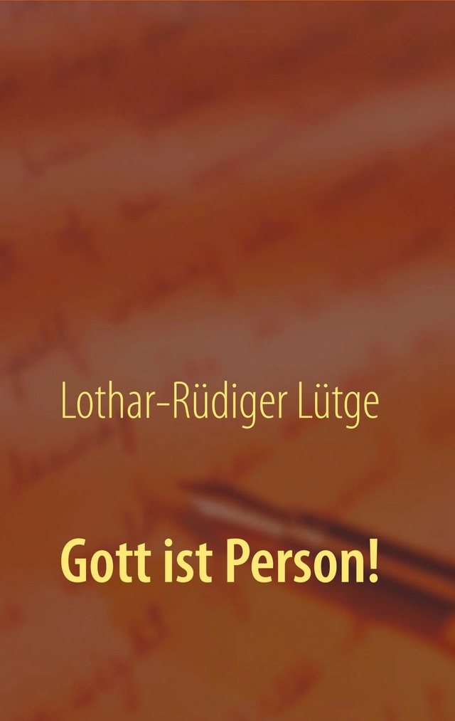 Cover: Gott ist Person!